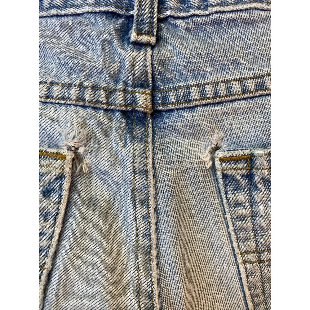 Vintage Carhartt Relaxed Fit 31x30 Light Wash Denim Jeans Mens Workwear